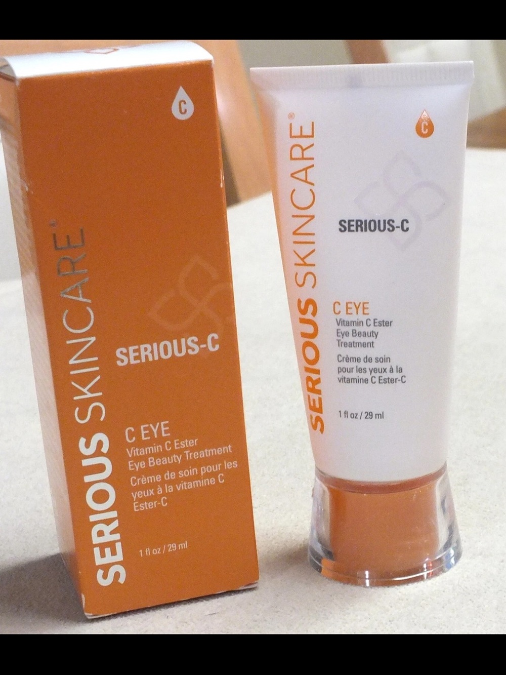 Serious-C3 C Eye Treatment - 1oz full size lightens dark under-eye circles